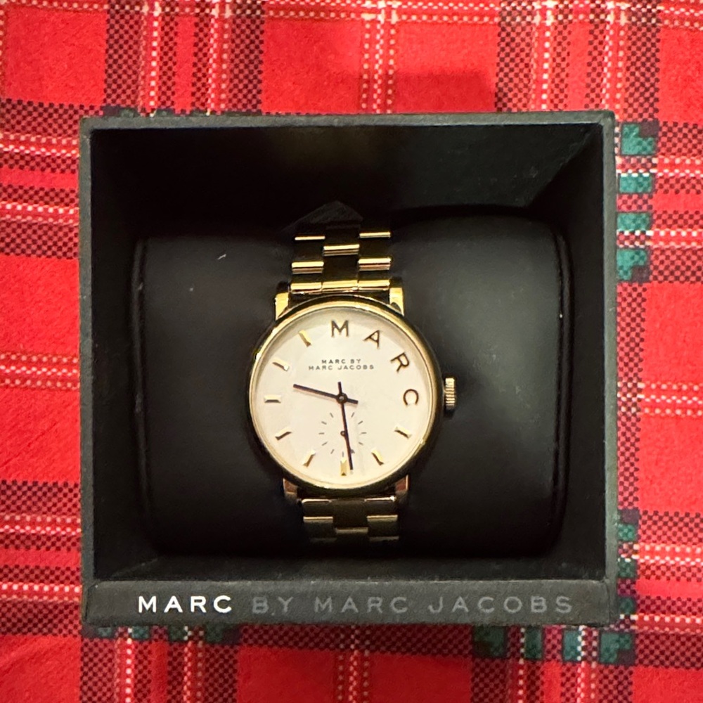 Marc by Marc Jacobs Gold Watch for Women